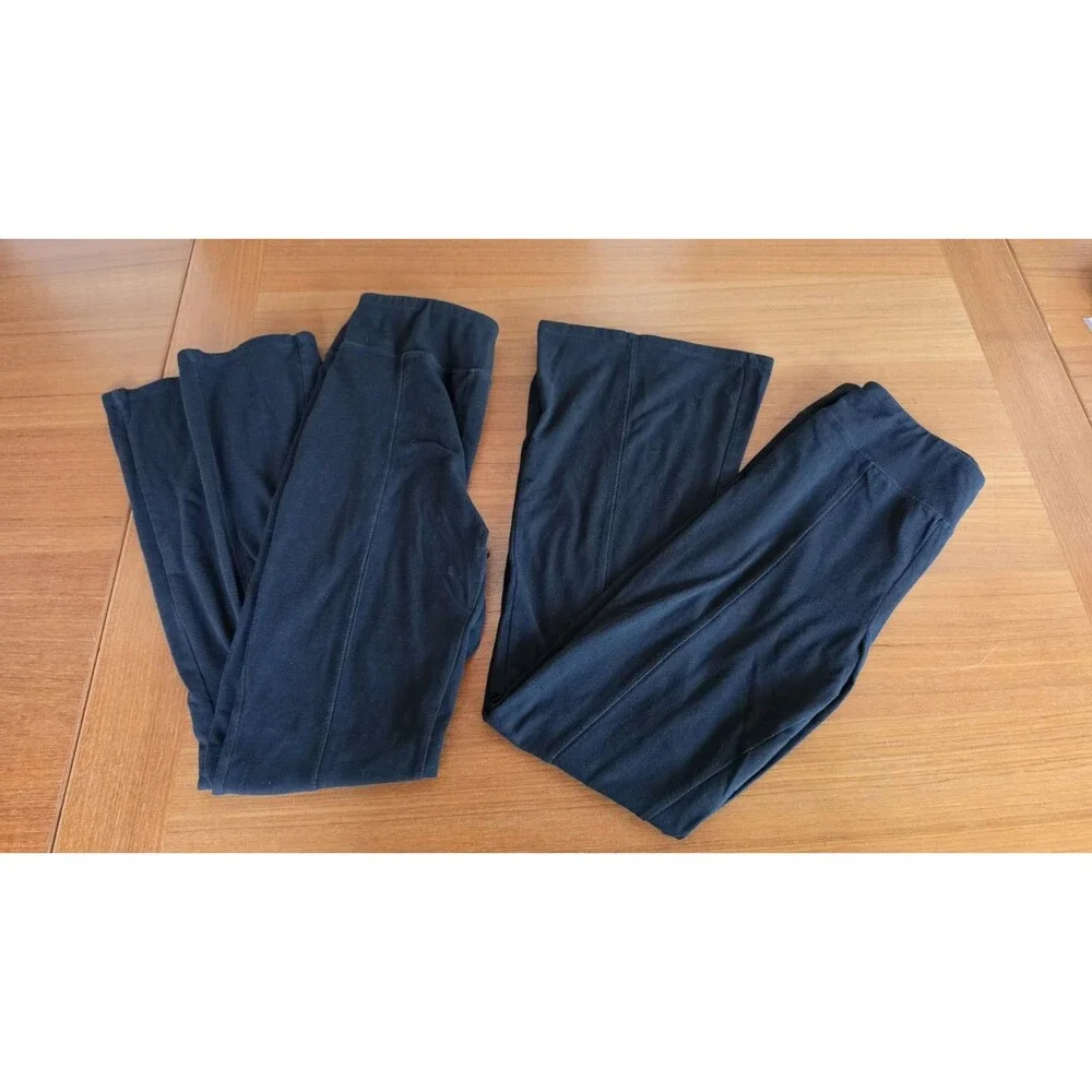 Art Class Girl's Black Leggings Size XL (14) READ Description